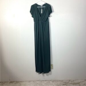 Baltic Born Teal Maxi pleated Dress XL